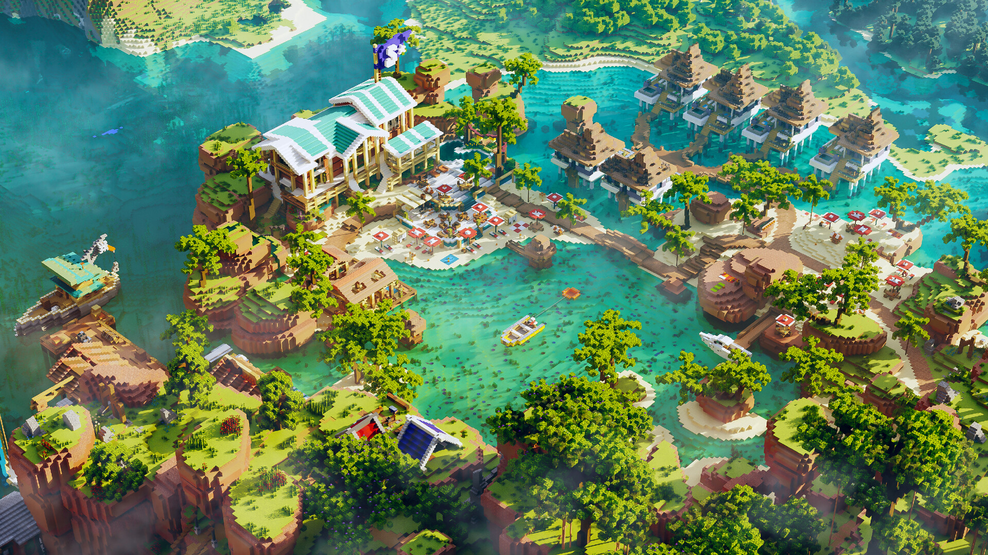 Bedrock Realm: Sunhaven Bedrock Development Minecraft project